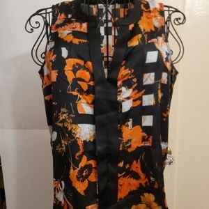 Kenneth Cole V Neck Blouse